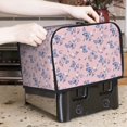 thumbnail image 7 of Yiaed Butterfly Print Two Slice Bread Machine Cover, Universal Size Kitchen Appliance Cover for Bread Machine,Bread Machine Cover, 7 of 7