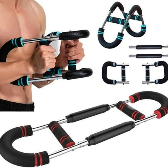 ​Multifunctional Upper Body Trainer – Steel spring resistance mechanism adapts from 20lbs to 120lbs for progressive arm sculpting, chest expansion, and shoulder stability training.