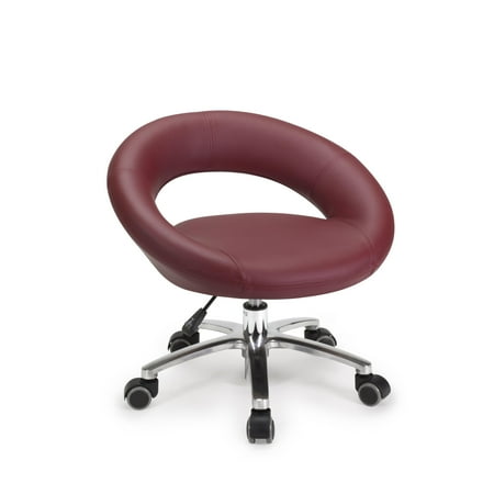 Harmony Rod - Salon Nail Pedicure Stool Pedicure Chair HARMONY RED Pneumatic, Adjustable, Rolling Salon Furniture & Equipment