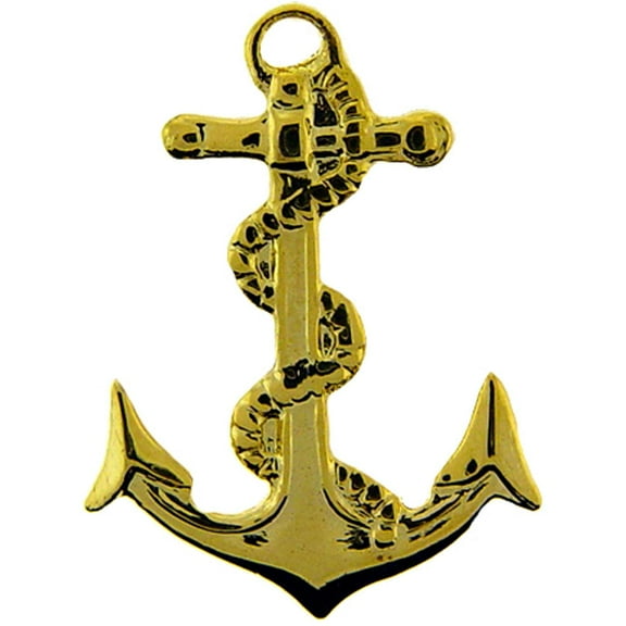 Eagle Emblems P14085 Pin - USN, Anchor - 1 in.