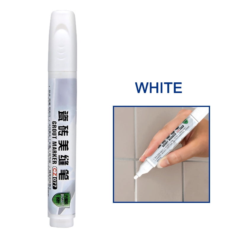 HRSR Professional PreMixed Ceramic Tile Grout Repair Tube Grout Pen Tile Stitch Pen Restore