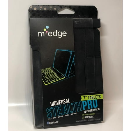 M Edge Universal StealthPro Bluetooth Keyboard Folio for 7