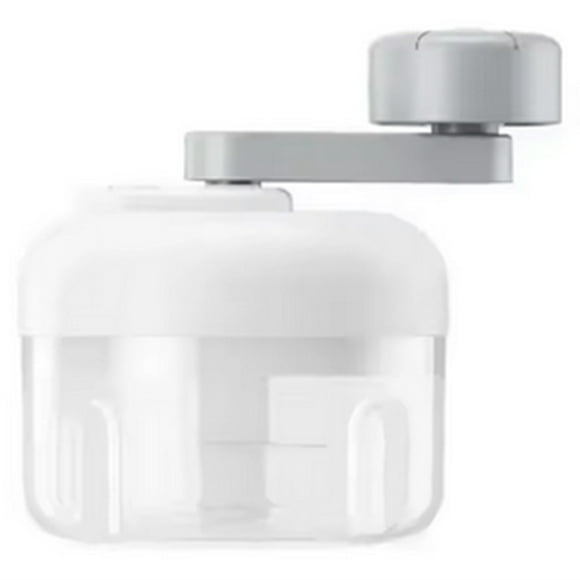 Cortadora de Verduras Multifuncional, Procesador de Alimentos Pequeño, Picadora de Alimentos con Manivela, Herramienta para Picar , Utensilios de Cocina, 100 Ml