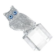 Creative Crystal Owl Shape Decor Desktop Office Crystal Owl Decoration
