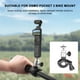 thumbnail image 1 of Soporte para cabeza de bicicleta SUSUchens, instalación sencilla, soporte estable para cámara, soporte duradero para bicicleta para DJI OSMO POCKET 3/OM 4/OSMO Mobile 3/Mobile 2, plateado, 1 of 8