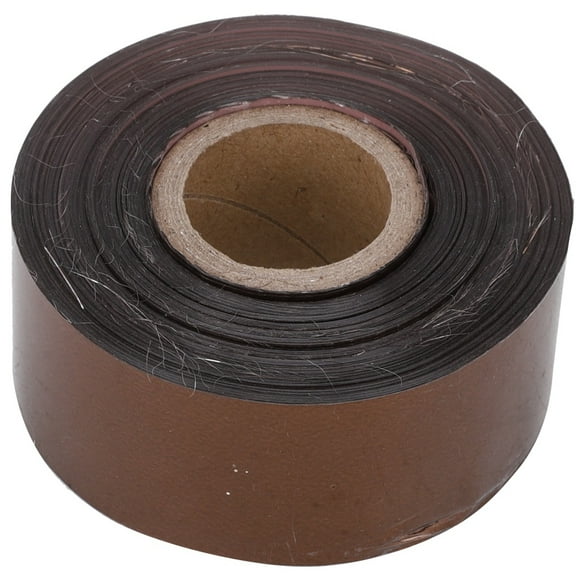 Papel de aluminio para estampación en caliente, caja de tela de cuero, accesorios de decoración DIY, 3 cm de ancho, 120 metros/rollo, marrón