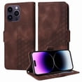 thumbnail image 2 of Funda GANGXUN para iPhone 14 Pro Max con diseño acolchado elegante, cuero PU, protección total y ajuste preciso, 2 of 5