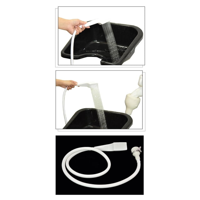 Fregadero de rociado Bañeras portátiles Baño Cabezal de ducha Grifo Pulverizador Multifuncional para lavamanos Lavado de cabello Baño Bebés Fernando Pulverizador de grifo de manguera de fregadero