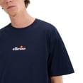 thumbnail image 4 of ellesse Camiseta para hombre - OLLIO 2, manga corta, cuello redondo, logotipo, algodón, liso Azul oscuro L (Large), 4 of 5