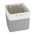 thumbnail image 2 of AKEGAMN Clearance! Foldable Storage Box Shelf Baskets With Handles Fabric Storage Baskets For Shelves Wardrobes And Closets And Lightweight Home Organizer MATERIALS: Crafted with a linen outer layer, 2 of 9