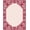 Ivory, Pattern 3, variant on ODIKA 6'x9' Machine Washable Non-Slip Area Rug, Palace Lattice Blossom Swirl Enchanting High Traffic Rug, Ivory, 665881