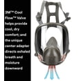 thumbnail image 3 of Kit de respirador 3M Full Face 6800 reutilizable con 4 filtros P100, 3 of 7
