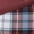 thumbnail image 3 of Tabacir 3 Piece Essentials Parkston Plaid Comforter, Matching Sham, 3M Scotchguard Stain Release Cover, Hypoallergenic All Season Bedding-Set,Full/Queen,Red, 3 of 9