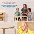 thumbnail image 6 of ECR4Kids Round Bentwood Table and Stool Set, Childrens Furniture, Natural, 5-Piece, 6 of 10