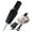 Black, variant on YAZHPA 1 Pack Handheld Chicken Plucker, Electric Quick Poultry Plucker Machine for Removing the Pin Feathers, Portable Plug-in Waterproof Feather Pluckers for Chicken Duck Goose Bird Turkey (Black)