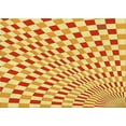 thumbnail image 1 of Ahgly Company Machine Washable Indoor Rectangle Transitional Orange Red Orange Area Rugs, 2' x 3', 1 of 7