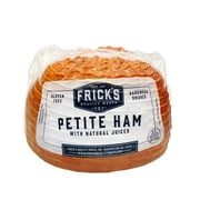 Frick's Quality Meats Petite Boneless Half Ham, 1.3-2 lb., 9g Protein per Serving, 2oz Serving Size, Fully Cooked, Gluten Free