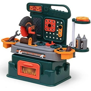 Black & Decker And Kids Workbench and Six pc. Wooden Tool Set for Girls' and  Boys, Pretend Play Construction Tools, WWB002-BD at Tractor Supply Co.