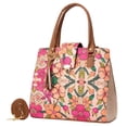 thumbnail image 1 of Bolso Yute De Mujer Fana Polonia Color Flores Con Asas, 1 of 2
