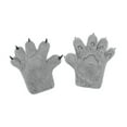 thumbnail image 3 of menolana Cat Claw Gloves Dress up Kitten Paw Gloves for Party Nightclub Carnival Gray, 3 of 8