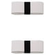 thumbnail image 1 of Raqueta de tenis Greeniant sobre agarre para rendimiento no tóxico e impermeable paquete cuadrado blanco 2Conjunto, 1 of 6