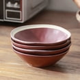 thumbnail image 5 of Stone Lain Serafina 16-Piece Dinnerware Set Stoneware, Wine, 5 of 6