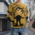 thumbnail image 7 of Bendy And The Ink Machine Hoodie 3D Print Pullover Hooded Long Sleeve Sweatshirts Tops Blouse with Pocket for Mens Womens, 7 of 7