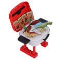 thumbnail image 3 of Dinosaur Play Set, Exquisite Design Sturdy Durable Imagination Cultivation Dinosaur Games Vivid Portable  For Educational Toys, 3 of 8