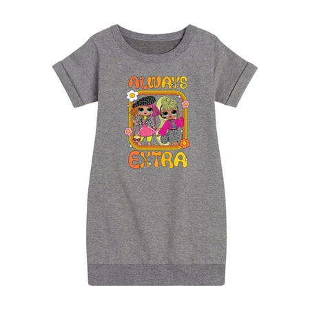 

Lol OMG! - Always Extra - Toddler And Youth Girls Fleece Dress