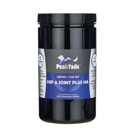 UPC: 0693554111935 | PeakTails Hip and Joint Plus HA 150 Chewable Tablets