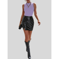 thumbnail image 2 of Blusas Mujer Unitalla Texturizada Casual O Elegante Crop Top, 2 of 5