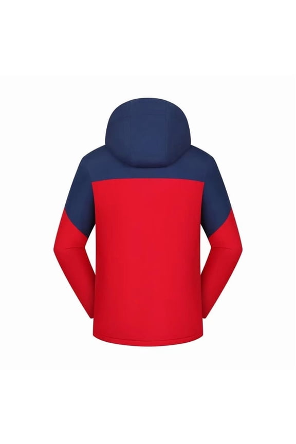 Women's Softshell Outdoor Jacket Lightweight Waterproof Patchwork Thin Breathable Hooded Windbreaker Fall Winter Warm Coat for Hiking Travel
