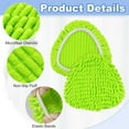 thumbnail image 2 of czcpp-6 Pack Mop Head Replacement Compatiable with O-cedar EasyWring Spin Mop,Mop Heads Refill for Vileda Easywring Spin Mop 1 Tank System - Microfiber Chenille, Easy to Replace,Deep Floor Cleaning a, 2 of 4