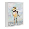 thumbnail image 3 of Stupell Industries Coastal Coastal Plover Patchwork Abstract White Framed Giclee Art, 12 x 12, by Jeanette Vertentes, 3 of 8