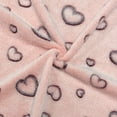 thumbnail image 3 of Kids Glow in the Dark Hearts Hooded Throw, 3 of 3