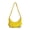 Yellow, variant on Duryarhall Women Crescent Shaped Single Shoulder Crossbody Bag Waterproof Design Casual Hobo Bag