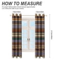 thumbnail image 2 of Bohemia Blackout Curtains Window Drapes Room Darkening Thermal Insulated Grommets Blackout Curtains, for Living, Dining, Bedroom,2 Panels, 2 of 6