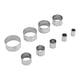 thumbnail image 5 of Molde para cortar punzones de cuero molde troquelador de cuero acero con alto contenido de carbono 9 piezas eficiente para bolsa para cinturón ANGGREK Otros, 5 of 8