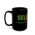 thumbnail image 4 of Black or White Ceramic Mug, (11oz, 15oz), Self Care is Snuggling Your Dog, 4 of 5