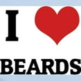 thumbnail image 2 of CafePress - I Love Beards Infant Creeper - Baby Light Bodysuit, Size Newborn - 24 Months, 2 of 4