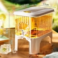 thumbnail image 3 of suyin Carafe Froide Base Détachable Portable avec Robinet Distributeur de Jus Réfrigérateur, 3 of 9