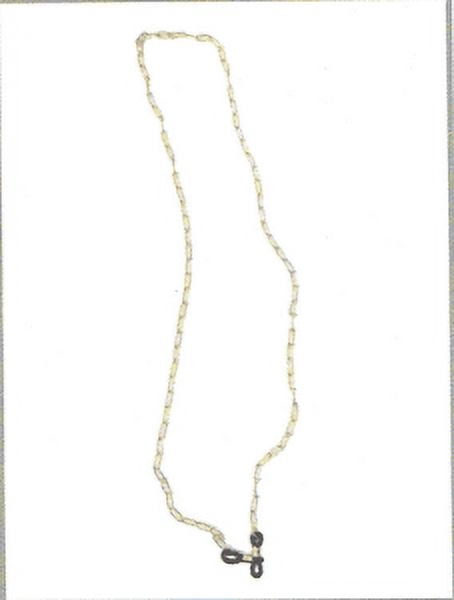 Southbeach Fashion Gold Paper Clip Eyeglass Chain for Eyeglasses or Sunglasses