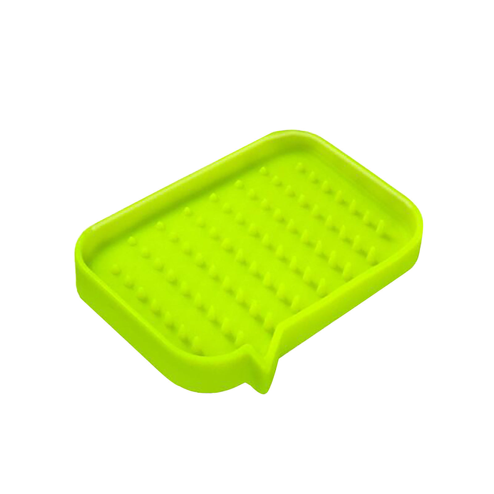 〖Hellobye〗Creative Silicone Drainable Soap Dish, Soap Holder, Soap Dish