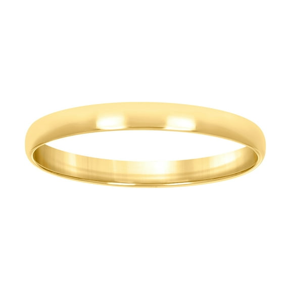 10k Yellow Gold Mens Womens Unisex Wedding Band Regular Fit 2mm Size 13 Wedding Band for Men