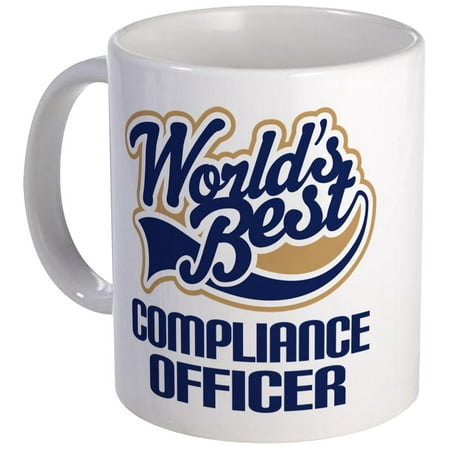 CafePress - Compliance Officer Gift (Worlds Best) Mug - Unique Coffee Mug, Coffee Cup