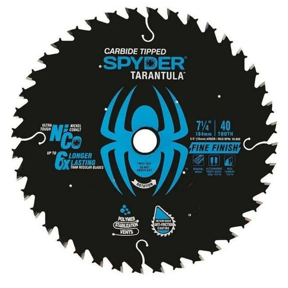 SM Products 13007 7.25 in. 40-Tooth Fine Finish Blade