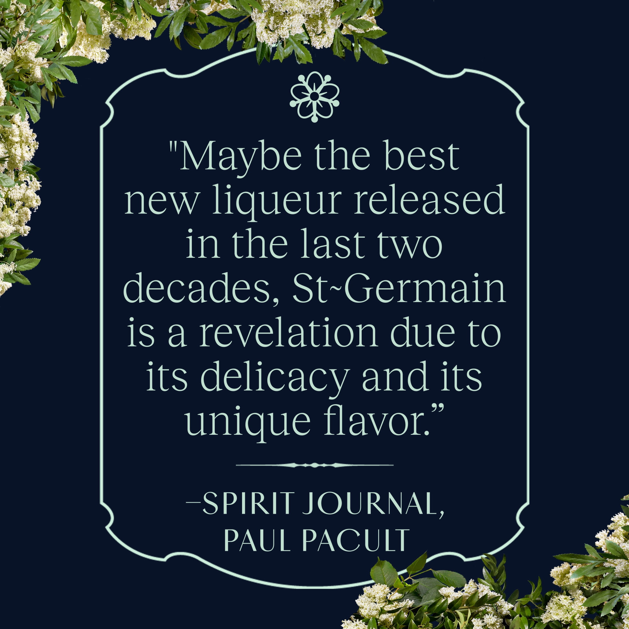 St Germain Elderflower Liqueur - 375 mL Bottle