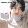 thumbnail image 1 of Neck Support High Elasticity No Deformation Removable Stain Resistant Effective Relieves Neck Pain Ergonomic Design Office Soft Foam Neck Brace for Daily, 1 of 7