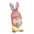 thumbnail image 3 of adviicd Easter Decoration Ornaments Rabbit Plush Doll Rudolph Doll, 3 of 5
