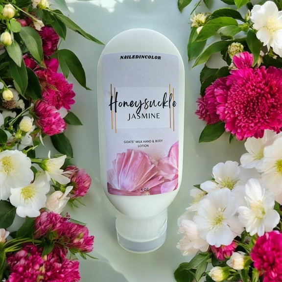 Honeysuckle Jasmine Hand & Body Lotion Women's Goat's Milk Skin Moisturizer
